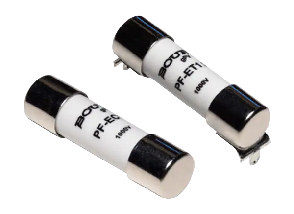 Bourns PF-E POWrFuse 光伏(gPV)电源熔断器的介绍、特性、及应用