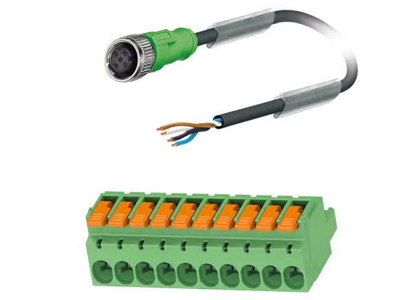 凤凰接触同轴PCB连接器和电缆