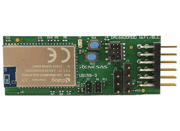 瑞萨电子US159-DA16600EVZ DA16600 Pmod 板的介绍、特性、及应用