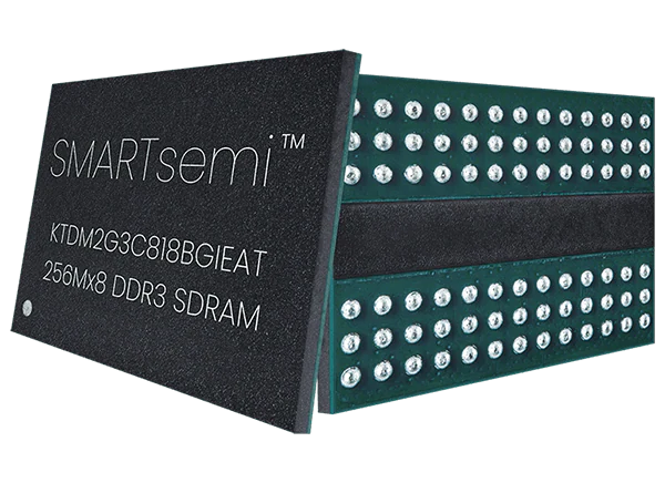 SMARTsemi DDR3内存ic KTDM2G3C818BGIEAT的介绍、特性、及应用
