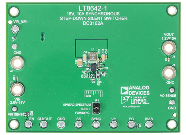 亚德诺半导体DC3162A演示板LT8642-1的介绍、特性、及应用
