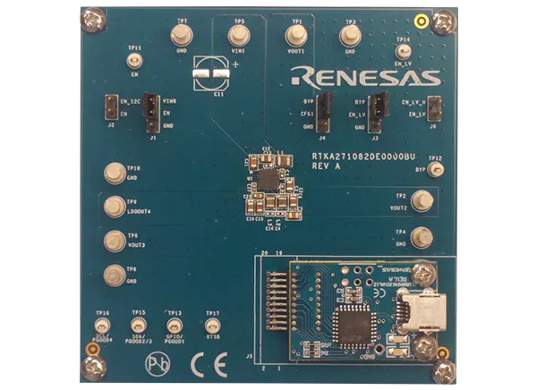 Renesas Electronics RTKA271082DE0000BU评估板的介绍、特性、及应用