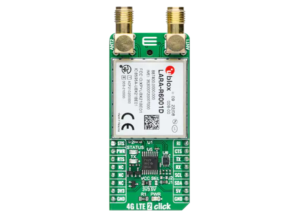 Mikroe 4G LTE 2数据单击的介绍、特性、及应用