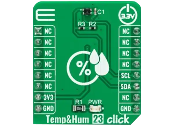 Mikroe Temp&Hum 23单击的介绍、特性、及应用