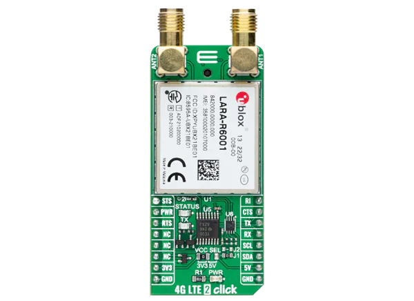 Mikroe 4G LTE 2语音单击的介绍、特性、及应用