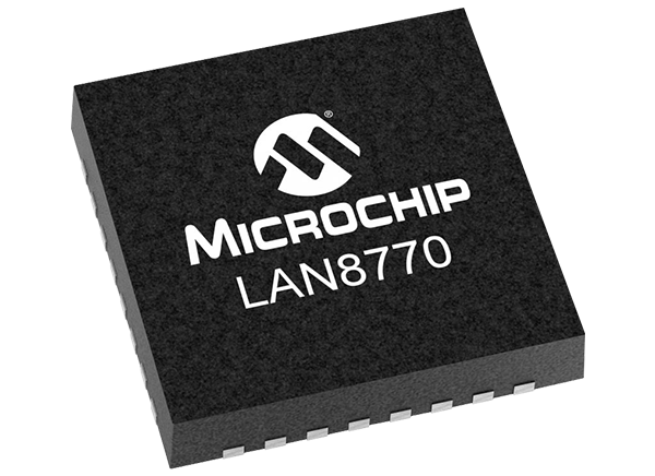 Microchip Technology LAN8770 100BASE-T1以太网PHY收发器的介绍、特性、及应用