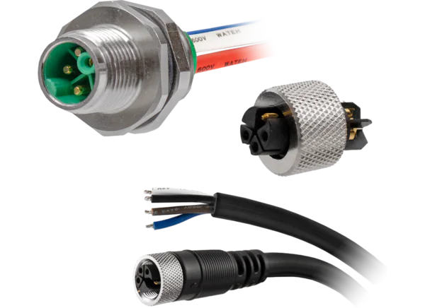 斯图尔特连接器/ Bel M12 K-Code面板安装连接器的介绍、特性、及应用