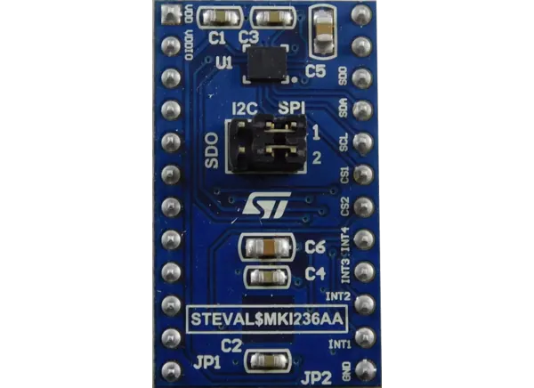 STEVAL-MKI236A 2xASM330LHB适配器板的介绍、特性、及应用