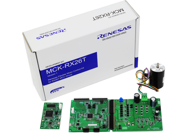 瑞萨电子RX26T电机控制套件的介绍、特性、及应用