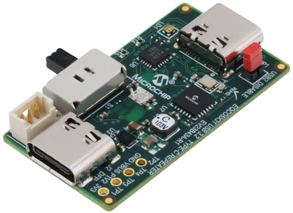 Microchip Technology EQCO5X31 USB Type-C 评估板的介绍、特性、及应用