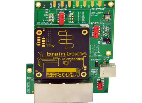 Brainboxes PE-405嵌入式以太网评估套件的介绍、特性、及应用