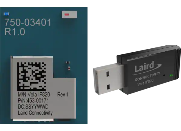 Laird Connectivity Vela IF820蓝牙 5x双模模块的介绍、特性、及应用
