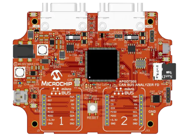 微芯片技术APGDT006 CAN总线分析仪FD工具的介绍、特性、及应用