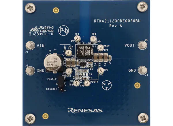 瑞萨电子RTKA211230DE0020BU评估板的介绍、特性、及应用