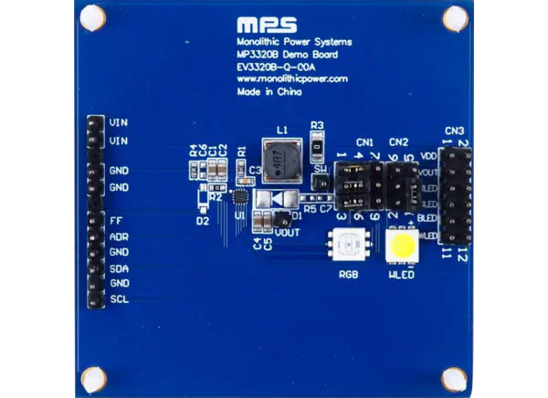 单片电源系统(MPS) EV3320B-Q-00A评估板的介绍、特性、及应用