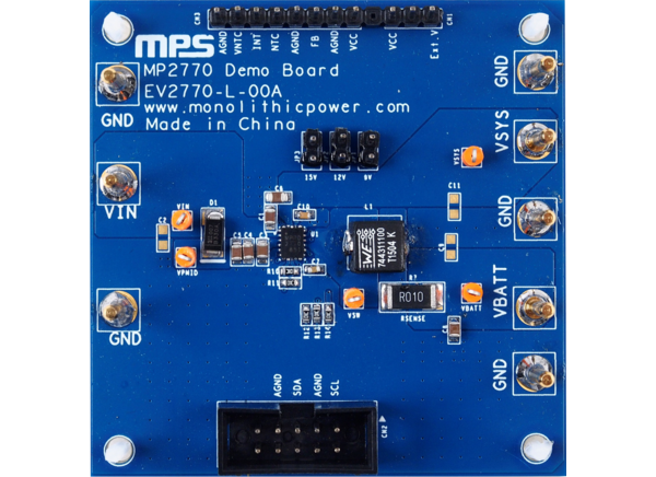 单片电源系统(MPS) EV2770-L-00A评估板的介绍、特性、及应用