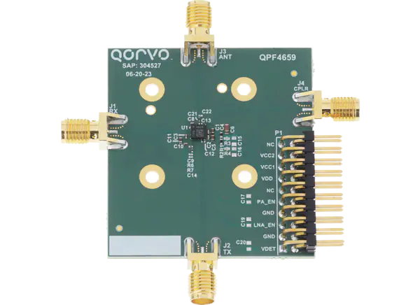 Qorvo QPF4659评估板的介绍、特性、及应用