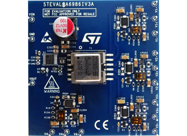 基于A6986I的STEVAL-A6986IV3评估板的介绍、特性、及应用