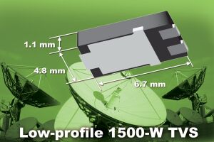 Vishay推出1500W表面贴装TVS SMPC系列