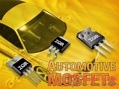 IR 推出坚固可靠的车用平面 MOSFET系列