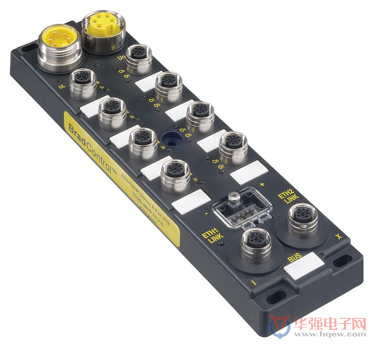 Molex 推出滚子传动用IP67 Brad HarshIO EtherNet/IP模块
