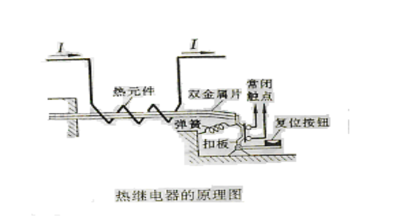 热继电器的原理图