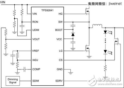 分流FET PWM调光范例-电子元器件