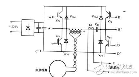 220v感应加热电路图大全