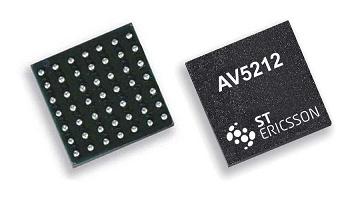 ST-Ericsson推出高性价比的音频解决方案AV5212(电子工程专辑)