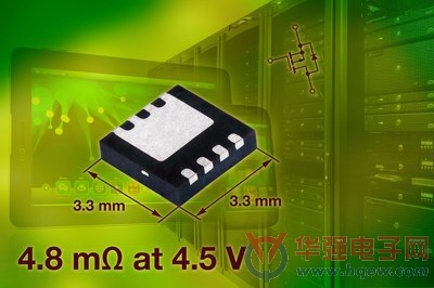 Vishay推出业界首款采用20V P沟道MOSFET