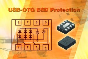 Vishay推出保护USB-OTG端口的新款ESD保护阵列