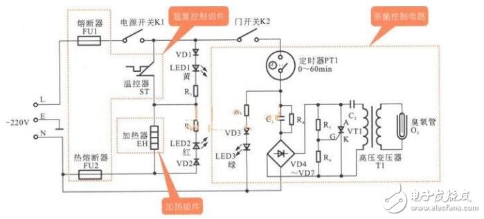饮水机电路图工作原理及电路图分析 （三）-IC芯片