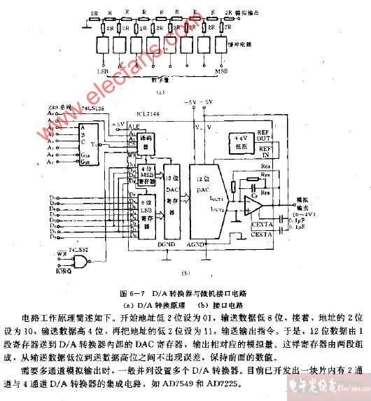 DA转换器电路图