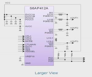 Spansion公司推出S6AP412A系列多通DC-DC电源管理IC