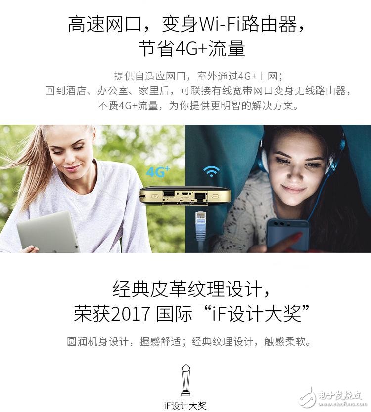 高速网口，变身wifi路由器，节省4G+流量-电子元件