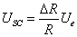 电桥输出的表达式