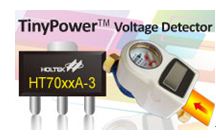 HOLTEK推出HT70xxA-3超低静态电流检测电压IC