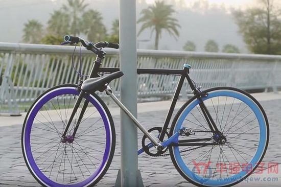 智利发明家推出世界首款“偷不走”的自行车