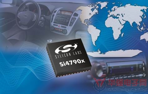 Silicon Labs推出最高性能汽车调谐器IC Si4790x