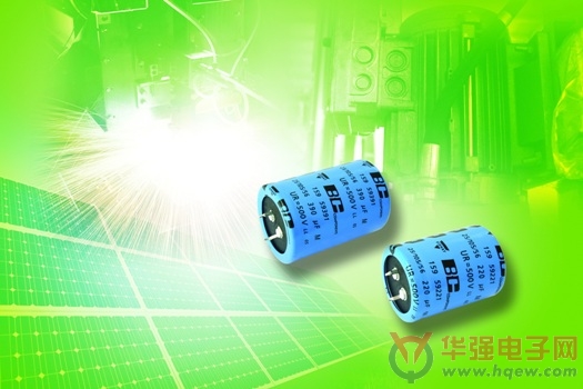 Vishay推出针对新能源应用的增强型卡扣式功率铝电容器