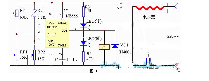ne555调温电路图大全（二）-电子元器件采购网