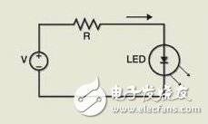 电阻受限LED的简易电源解决方案-电子元件