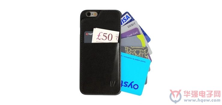 英国 VaultSkin iPhone 6 手机壳钱包，从此轻装上阵