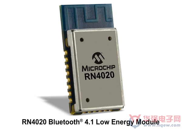 Microchip推出RN4020蓝牙4.1低功耗模组