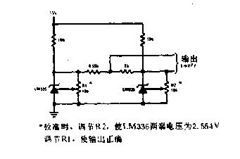华氏温度计电路图