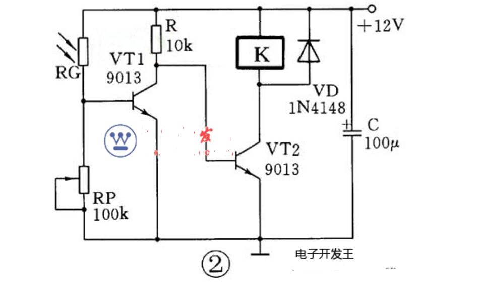 典型的暗通开关-电子元件