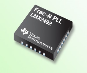 德州仪器推出可提供业界最佳噪声性能的14GHz 分数N分频锁相环(PLL)，进一步壮大时钟与定时产品阵营