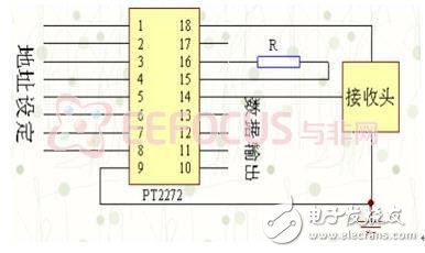 PT2272解码电路-电子元器件