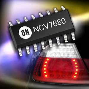 安森美推出汽车照明用集成线性电流稳流及控制器NCV7680(电子工程专辑)