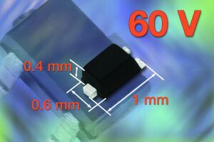 Vishay推出业界最小的60V功率MOSFET SiM400